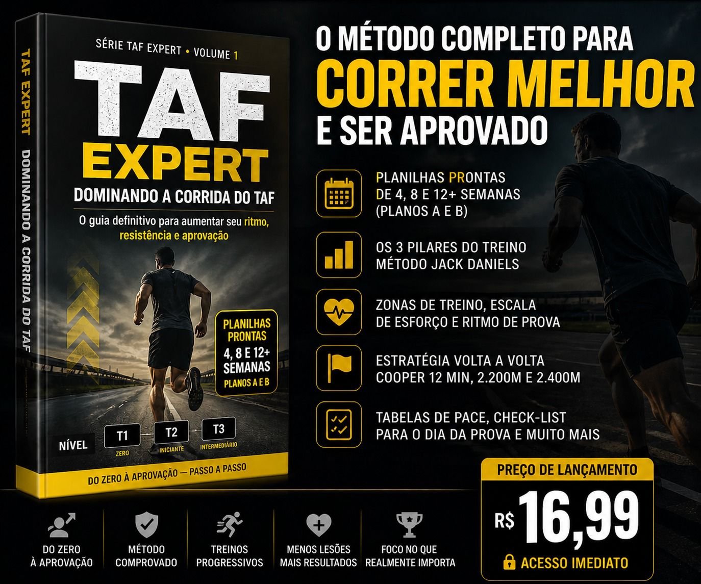 TAF Expert — Dominando a Corrida do TAF